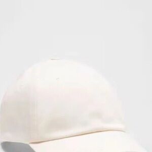 Lululemon NWT Unisex Hat Classic Ball Cap Light Ivory Size L/XL